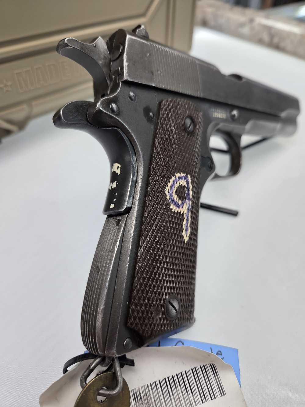 1944 WWII Remington Rand U.S. Army M1911 A1 .45ACP CMP Field Grade-img-6