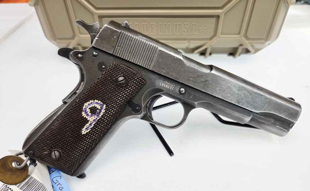 1944 WWII Remington Rand U.S. Army M1911 A1 .45ACP CMP Field Grade-img-2