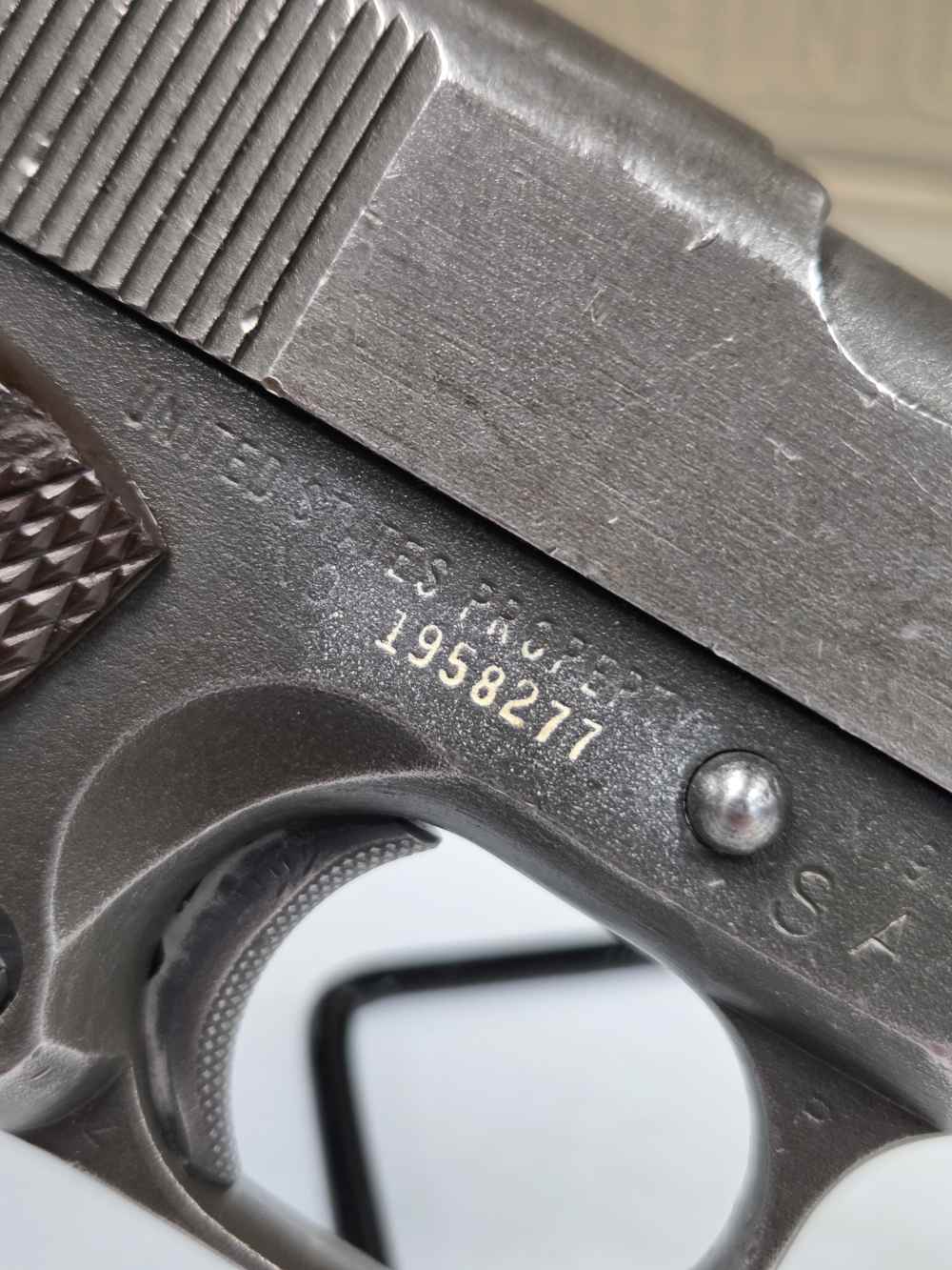1944 WWII Remington Rand U.S. Army M1911 A1 .45ACP CMP Field Grade-img-4