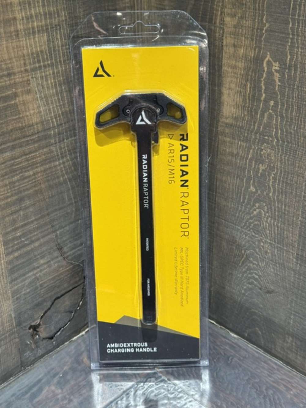 Radian Raptor Ambi Charging Handle R0001 AR15 / M16 - Black-img-0