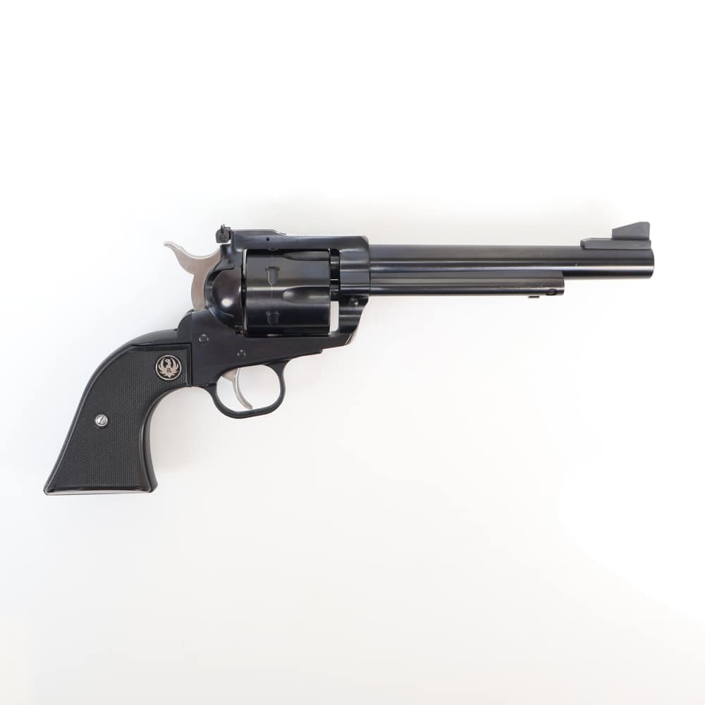 Ruger New Model Blackhawk W/ Box, 357 Magnum & 9mm Luger 6 Round Cylinders!-img-1