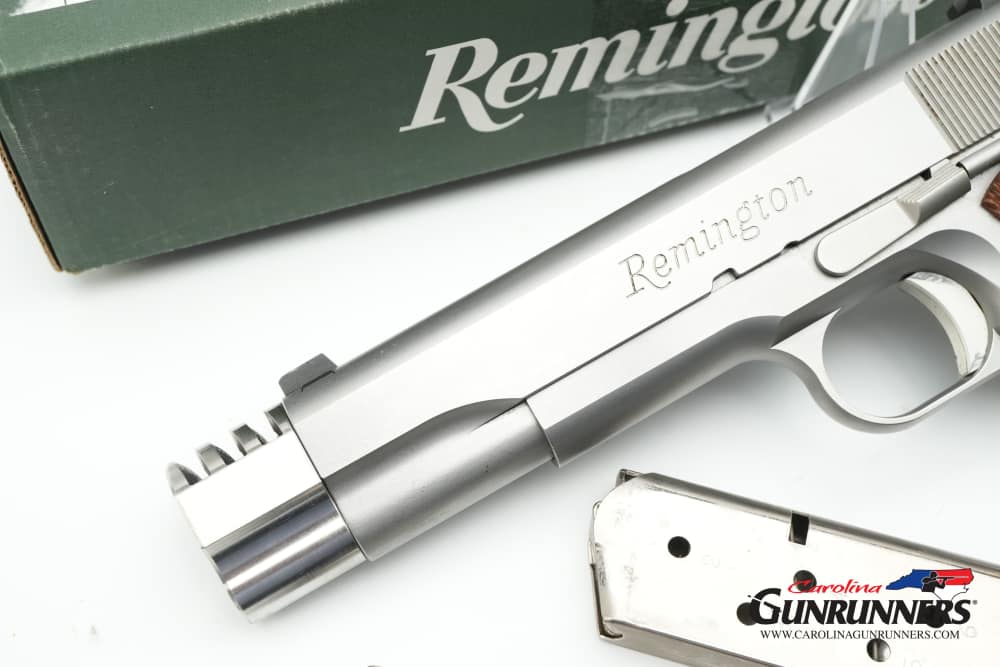 Remington 1911 R1S Stainless .45 ACP Semi-Auto Pistol 5" Box Compensator-img-7