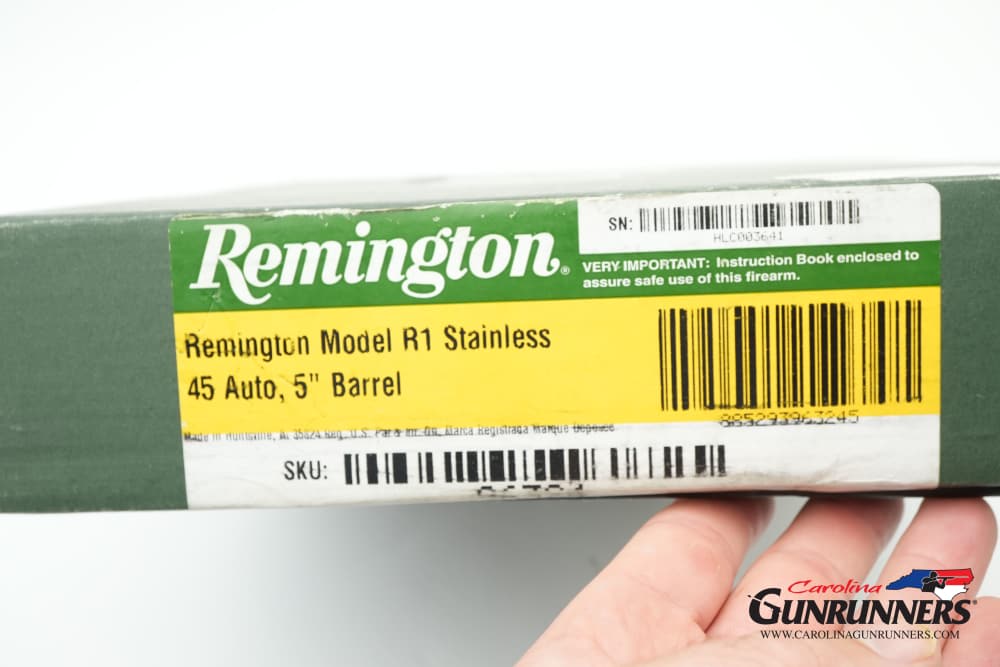 Remington 1911 R1S Stainless .45 ACP Semi-Auto Pistol 5" Box Compensator-img-27