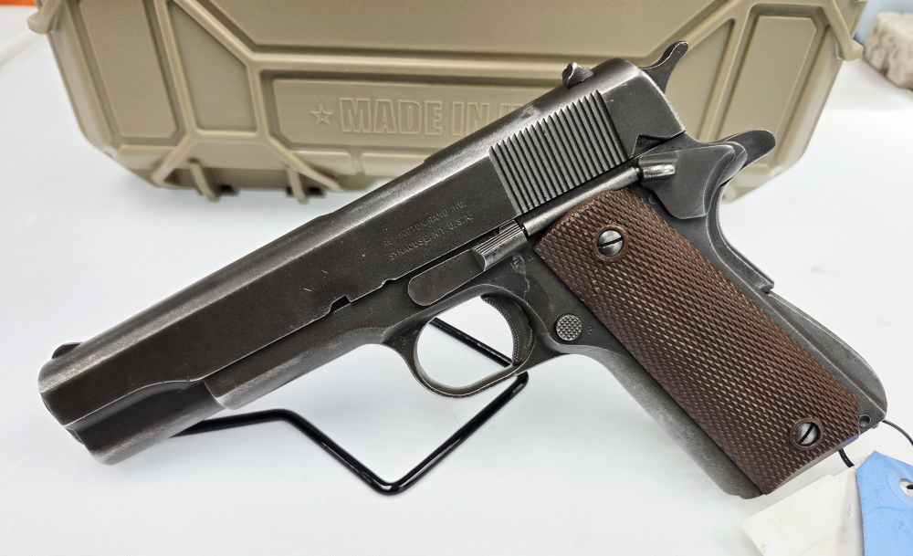 1943 WWII Remington Rand U.S. Army M1911 A1 .45ACP CMP Field Grade-img-8
