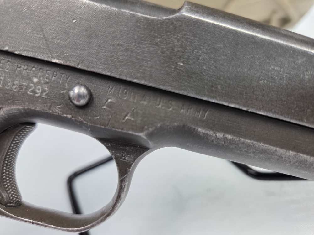 1943 WWII Remington Rand U.S. Army M1911 A1 .45ACP CMP Field Grade-img-6