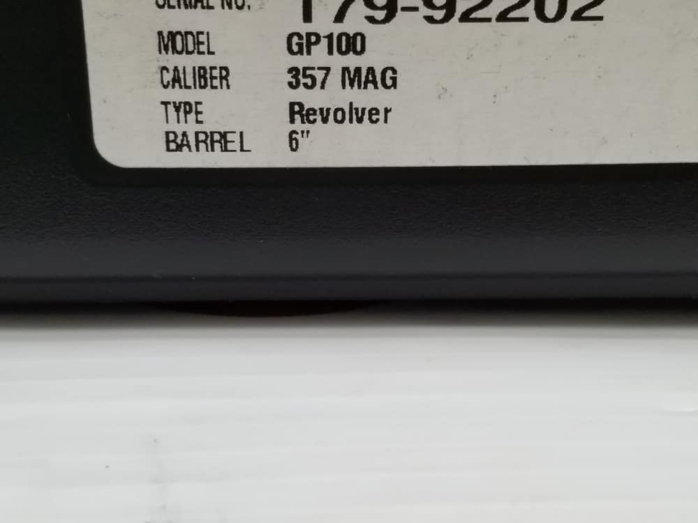 Ruger GP100 .357 mag #L33275-img-9