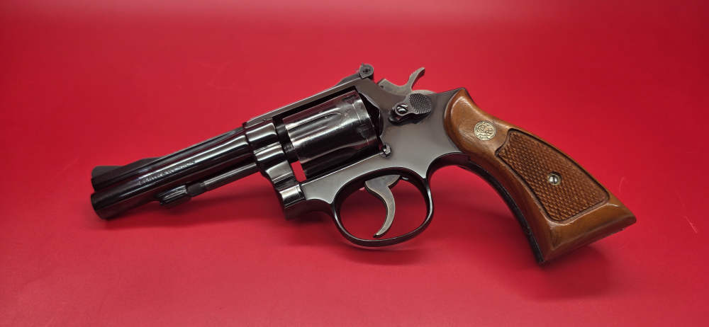Smith & Wesson Model 15-3 4" Blued .38 S&W Special-img-0