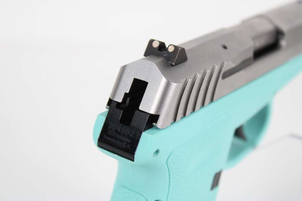 SCCY CPX-2 9MM TWO-TONE STAINLESS SLIDE ROBIN EGG BLUE FRAME-img-9
