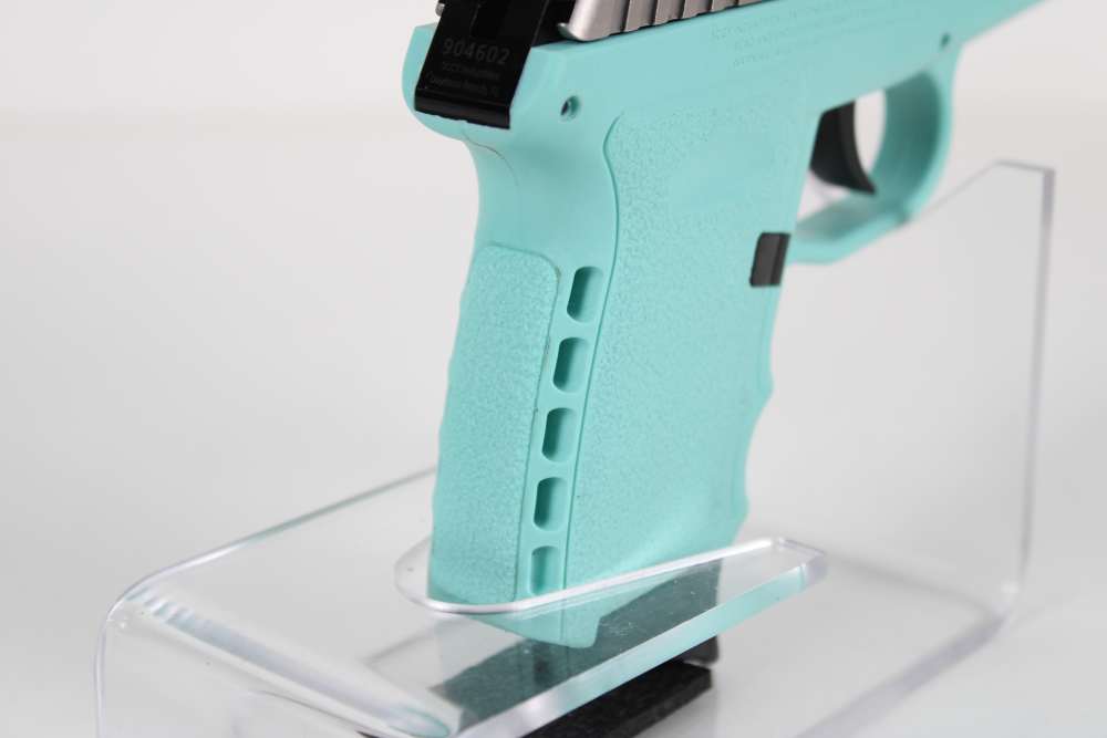 SCCY CPX-2 9MM TWO-TONE STAINLESS SLIDE ROBIN EGG BLUE FRAME-img-10