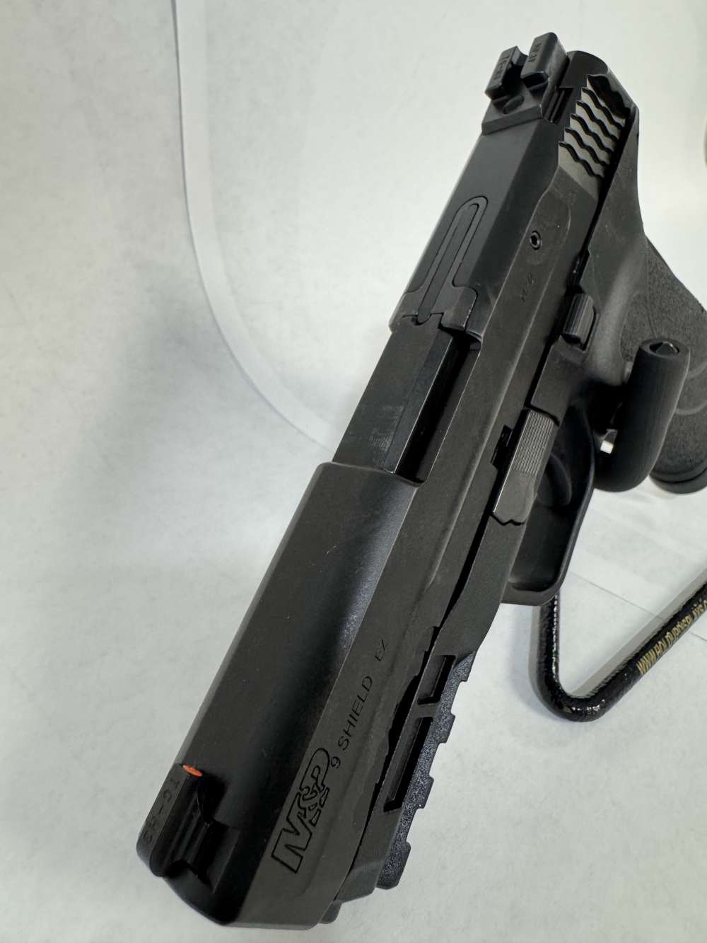 Smith & Wesson M&P9 Shield EZ TruGlo Night Sights Penny Auction No Reserve-img-4
