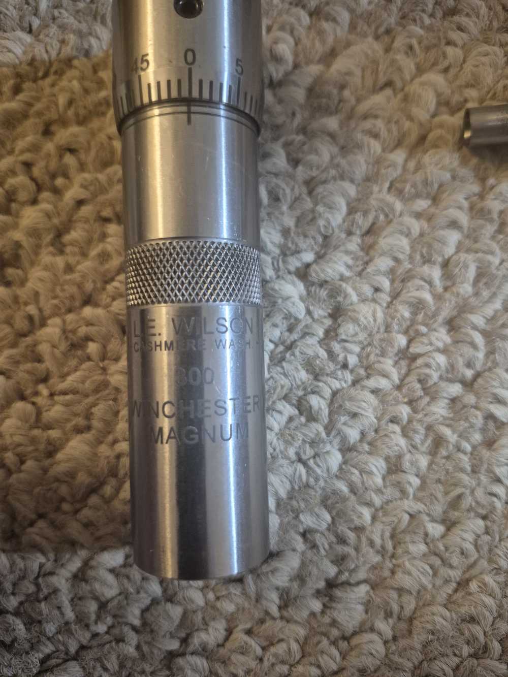 WILSON 300 WIN MAG MICROMETER SEATING DIE! -img-6