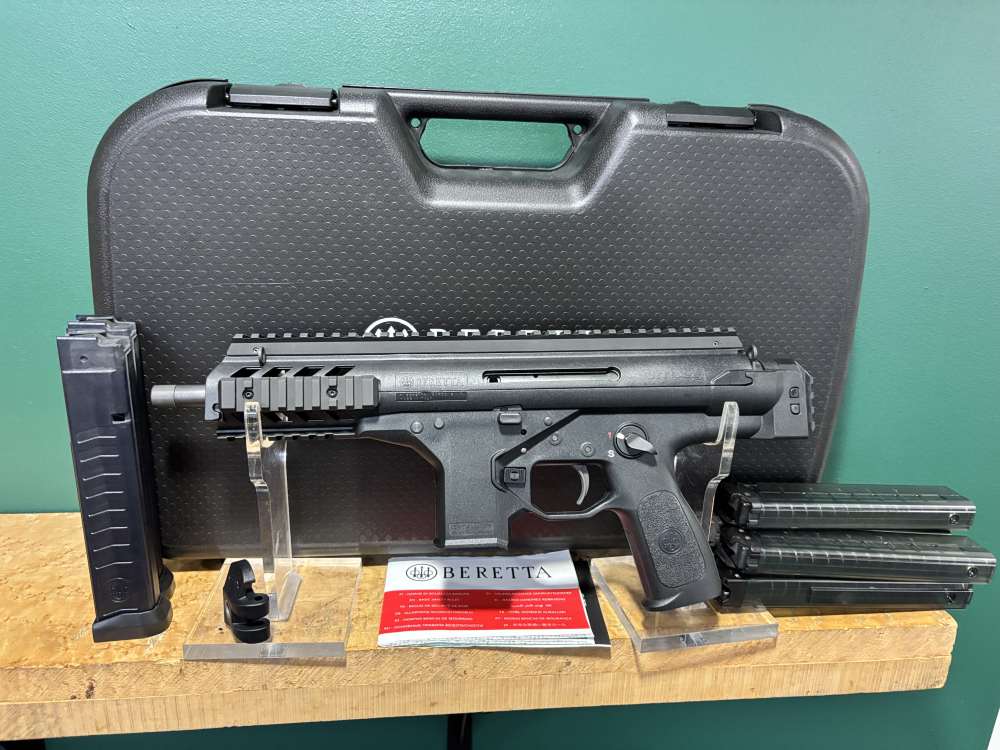 Beretta PMX PMXs 9mm Pistol W/ Picatinny Adapter & 7 Mags-img-8