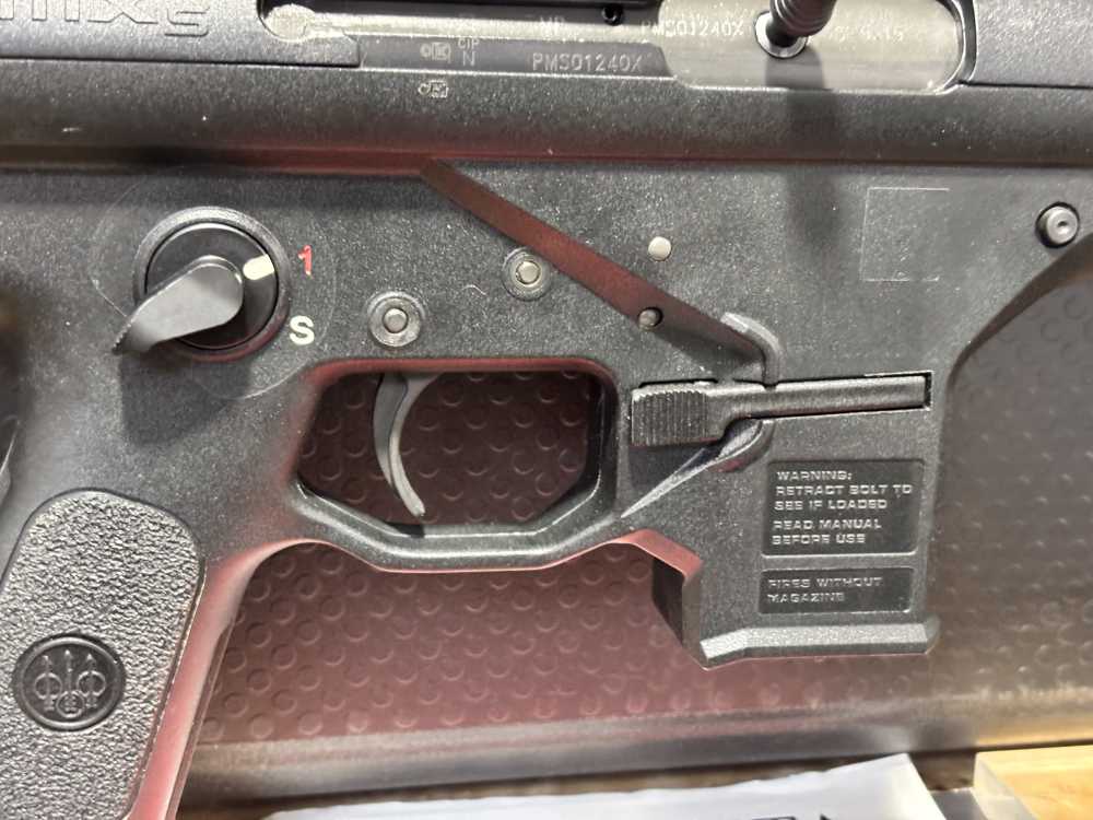 Beretta PMX PMXs 9mm Pistol W/ Picatinny Adapter & 7 Mags-img-2