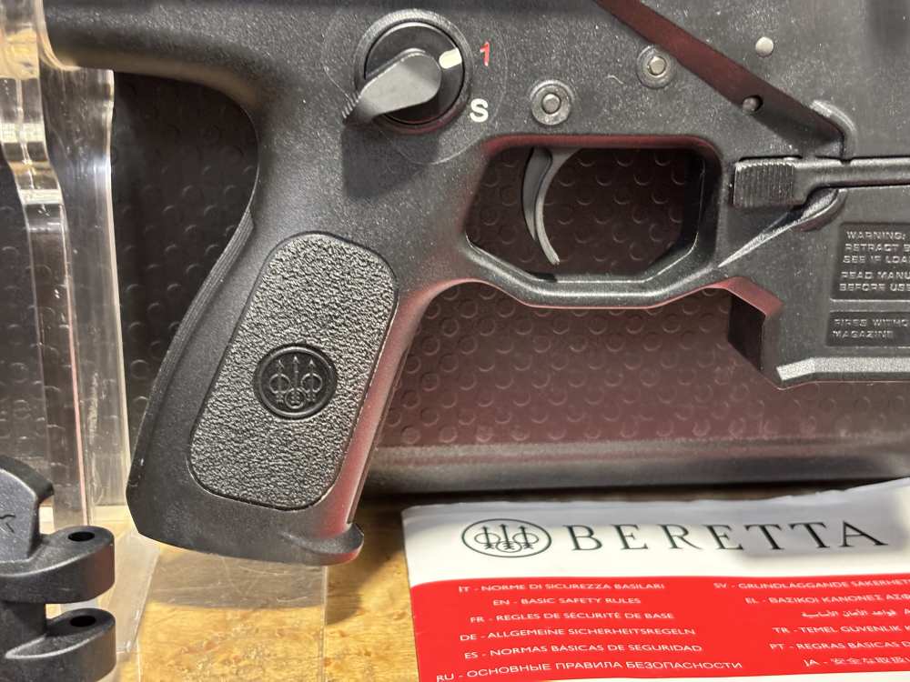 Beretta PMX PMXs 9mm Pistol W/ Picatinny Adapter & 7 Mags-img-1