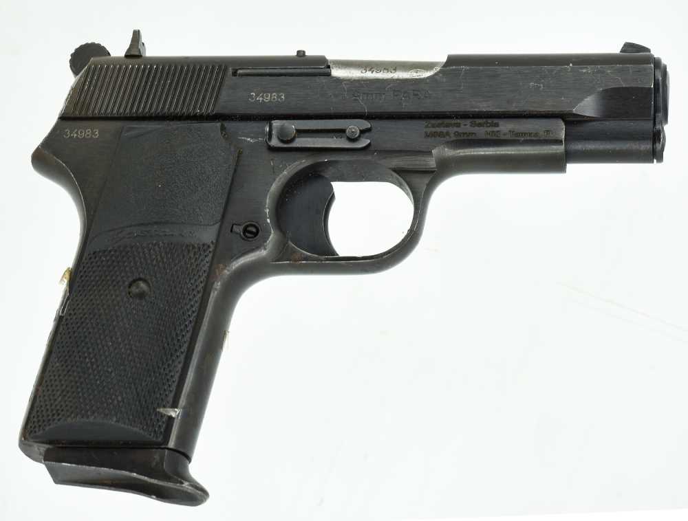 Zastava Yugoslavian M88 9mm Luger Blued Steel Service Pistol like M57 -img-9