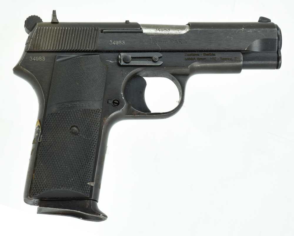 Zastava Yugoslavian M88 9mm Luger Blued Steel Service Pistol like M57 -img-1