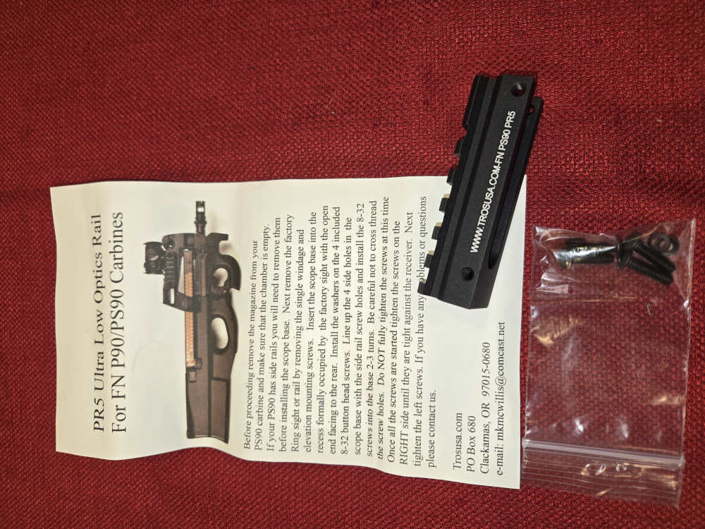 P90/PS90 Ultra low optics rail-img-0