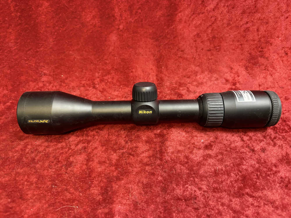 Nikon Inline XR Muzzleloader Riflescope 3-9x40 BDC 300 Matte Black-img-0