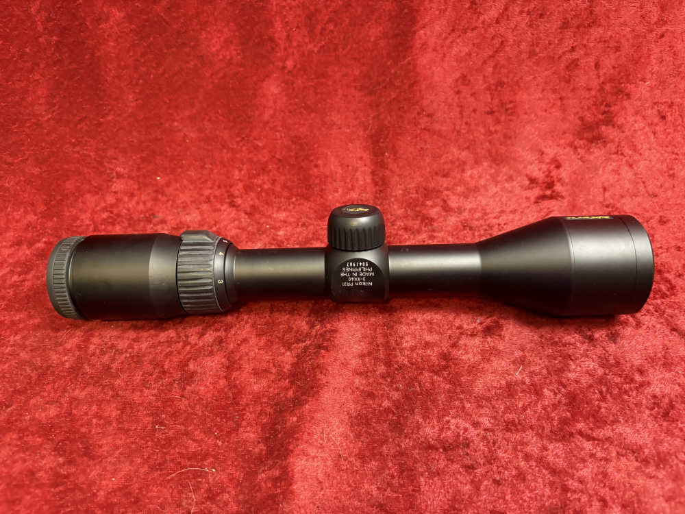 Nikon Inline XR Muzzleloader Riflescope 3-9x40 BDC 300 Matte Black-img-6