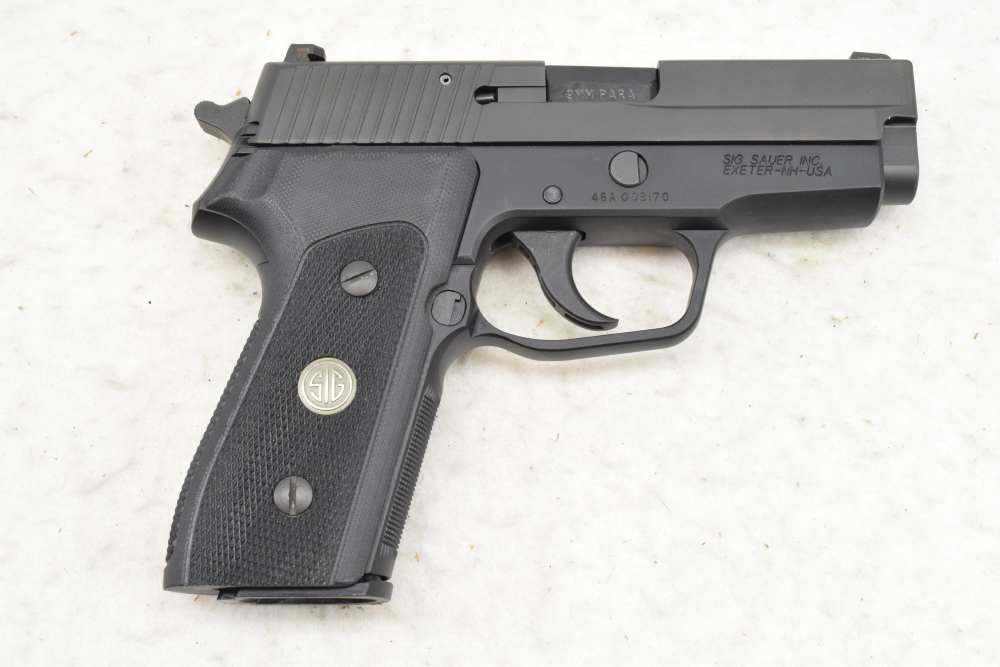 Sig P225 Classic 9mm 3.6" Like New with Holster 3 Mags-img-1