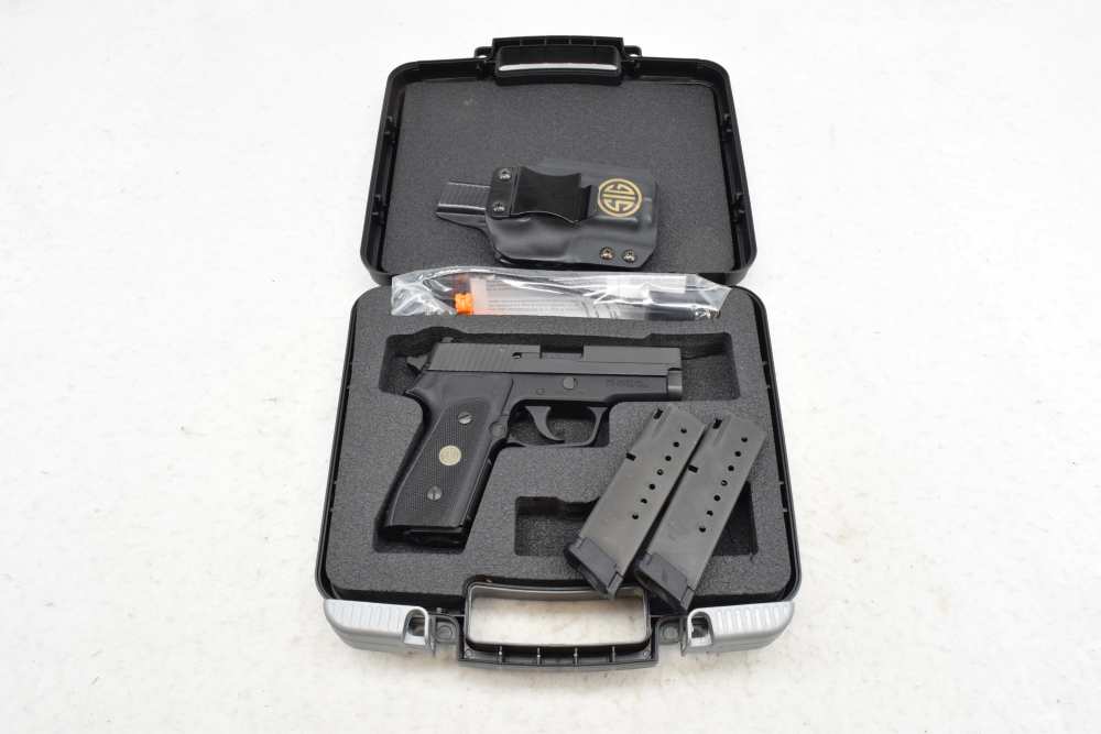 Sig P225 Classic 9mm 3.6" Like New with Holster 3 Mags-img-0