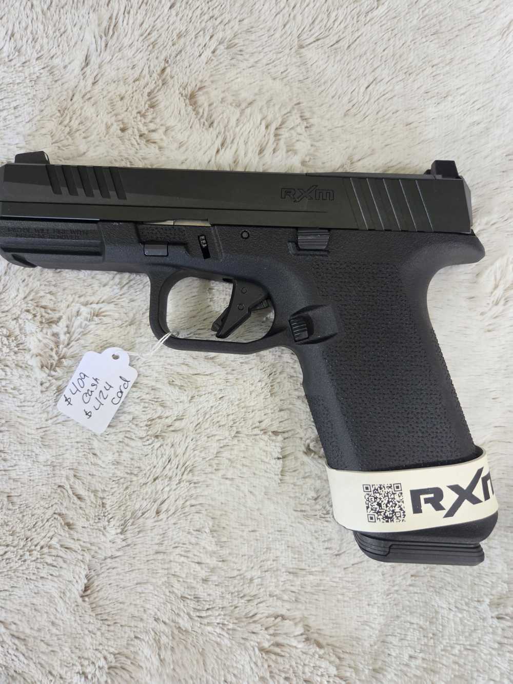 Ruger RXM 9mm 4" Optics Ready Black 17RD Model 19442 NEW-img-1