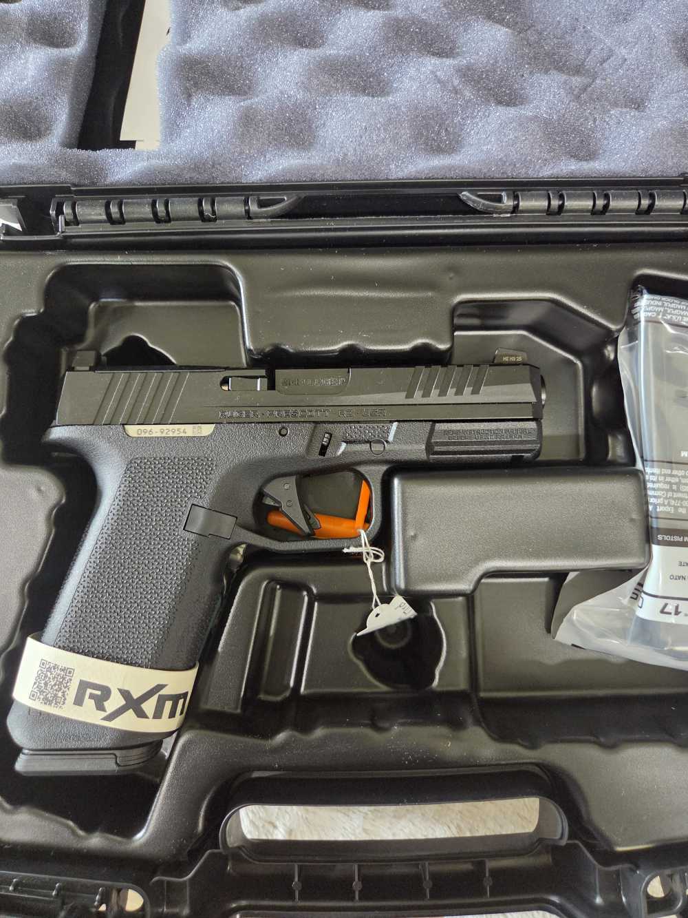 Ruger RXM 9mm 4" Optics Ready Black 17RD Model 19442 NEW-img-0