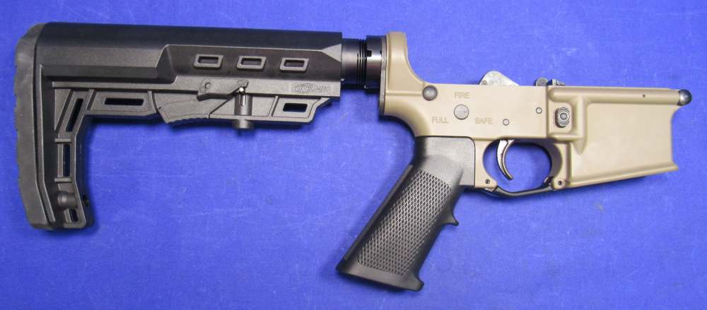 Black Rain Ordnance Spec-15 Complete AR-15 Lower Receiver - FDE Cerakote-img-7