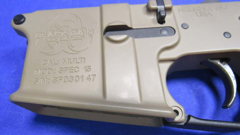 Black Rain Ordnance Spec-15 Complete AR-15 Lower Receiver - FDE Cerakote-img-4