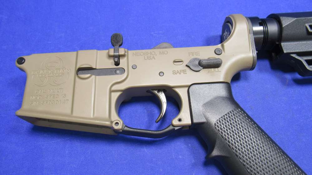 Black Rain Ordnance Spec-15 Complete AR-15 Lower Receiver - FDE Cerakote-img-3