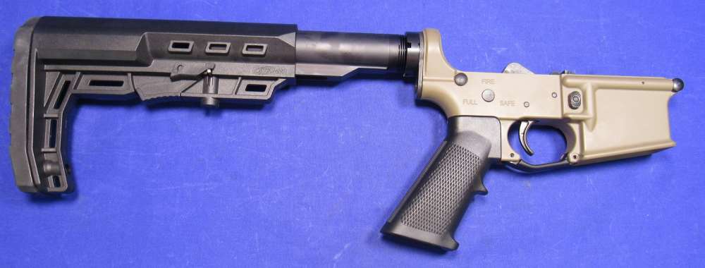 Black Rain Ordnance Spec-15 Complete AR-15 Lower Receiver - FDE Cerakote-img-8