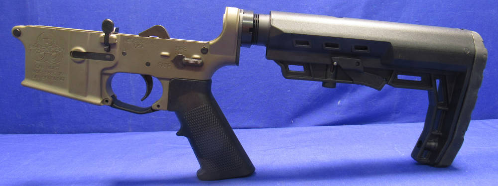 Black Rain Ordnance Spec-15 Complete AR-15 Lower Receiver - FDE Cerakote-img-0