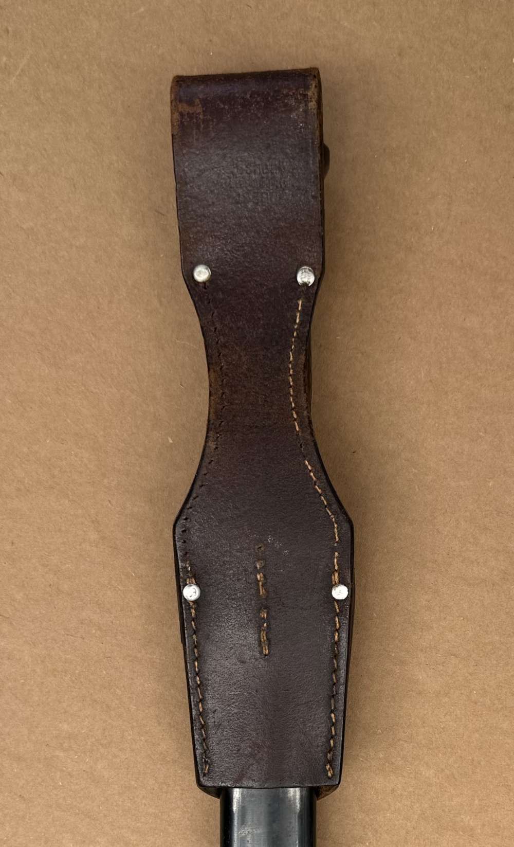 1942 WWII German K98 Mauser Rifle Bayonet w/ Matching Scabbard & Brown Frog-img-14