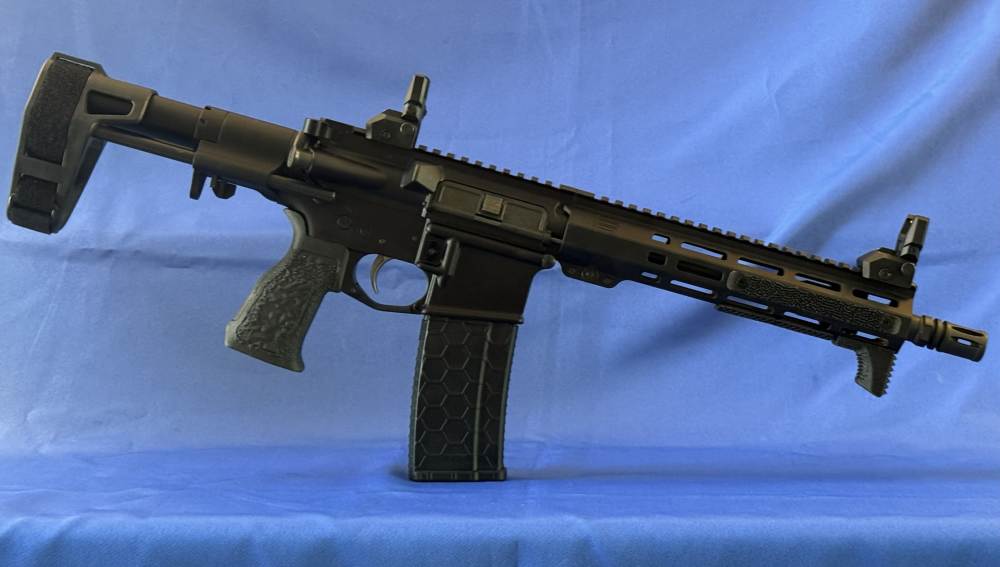 AR-15 Pistol | 5.56 NATO | Black | 10.5" Expo Arms Upper | PDW Brace-img-1