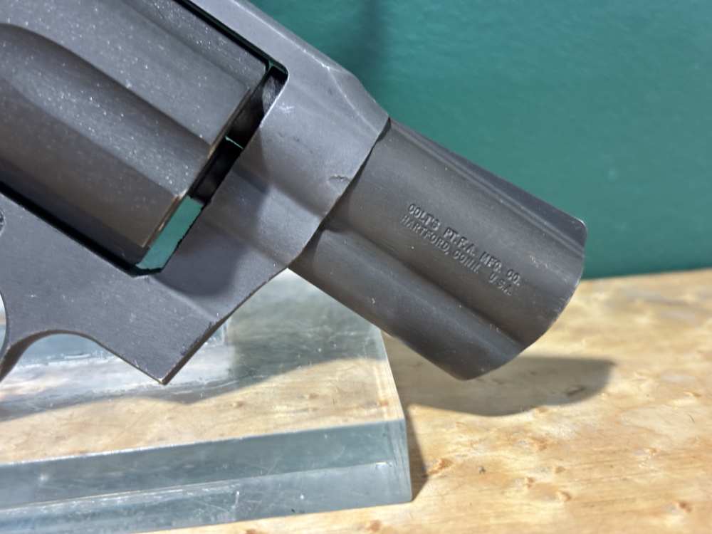 Colt Agent Lightweight .38 Spl Snub Nose Revolver 2" -img-1