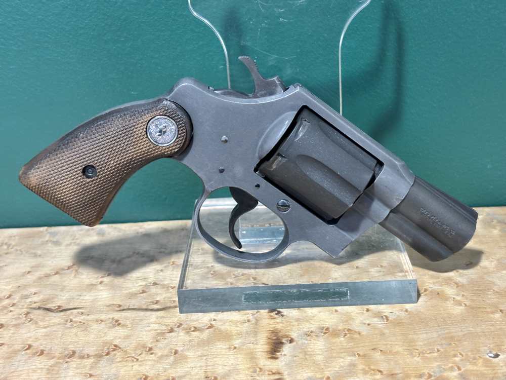 Colt Agent Lightweight .38 Spl Snub Nose Revolver 2" -img-0