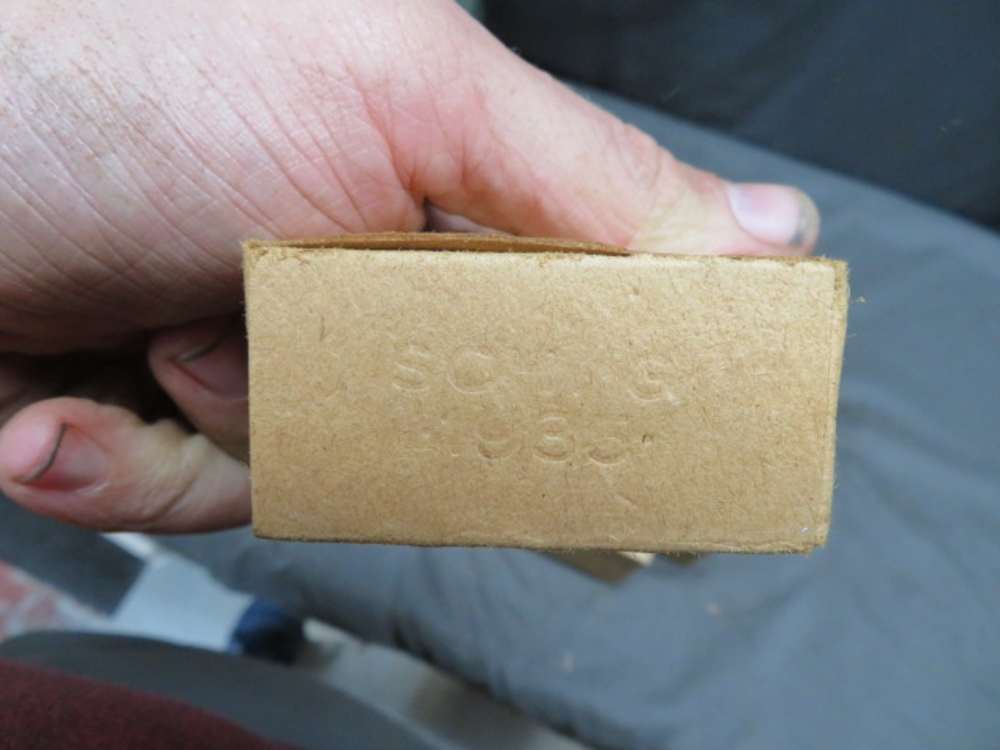 CAN OF 15 BOXES WWII GERMAN 8MM MAUSER AMMO-1936-NICE-CLEAN-225 rds-img-9