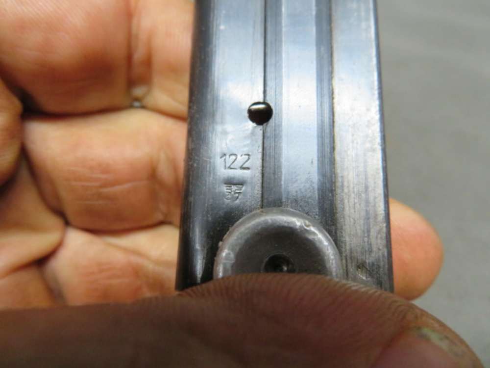 WWII GERMAN P08 LUGER PISTOL MAGAZINE-ORIGINAL-#8199h-img-3