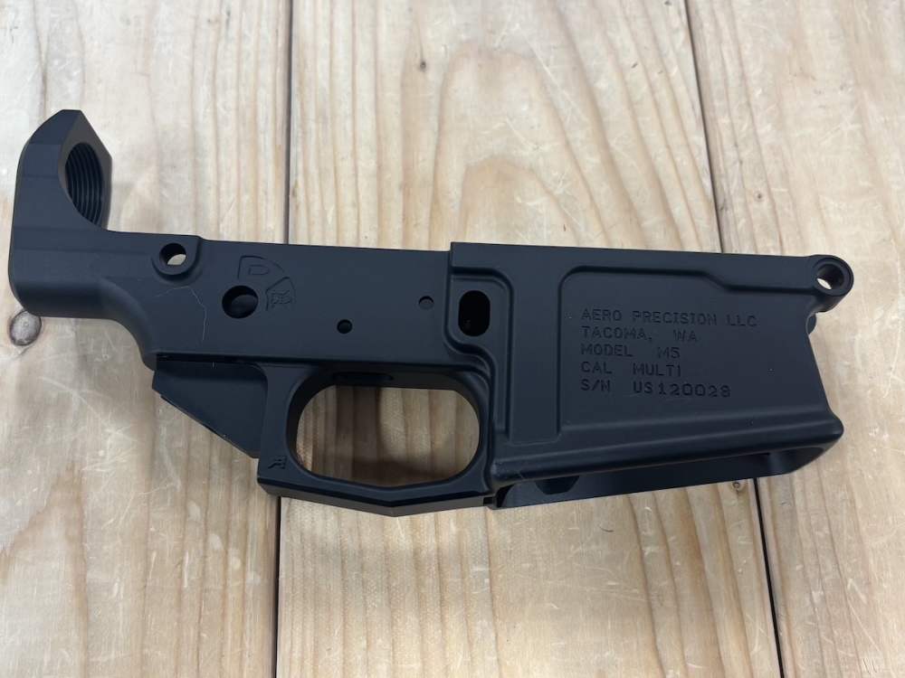 Aero Precision M5 Lower Receiver Anodized Black API 308/7.62x51 NIB    -img-1