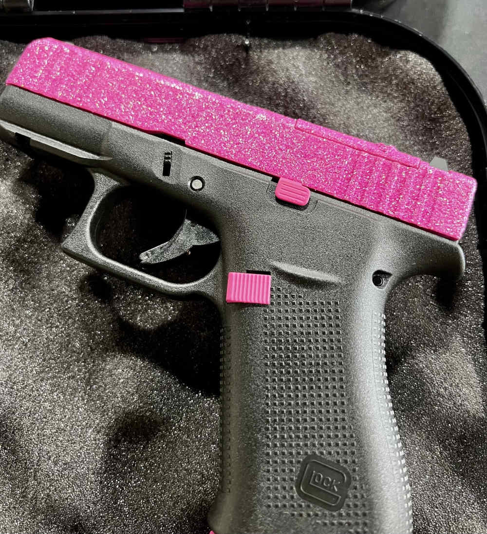 Brand New Glitter Gunz Glock 43X 9mm Handgun With 15Rd OEM Glock Magazines-img-3