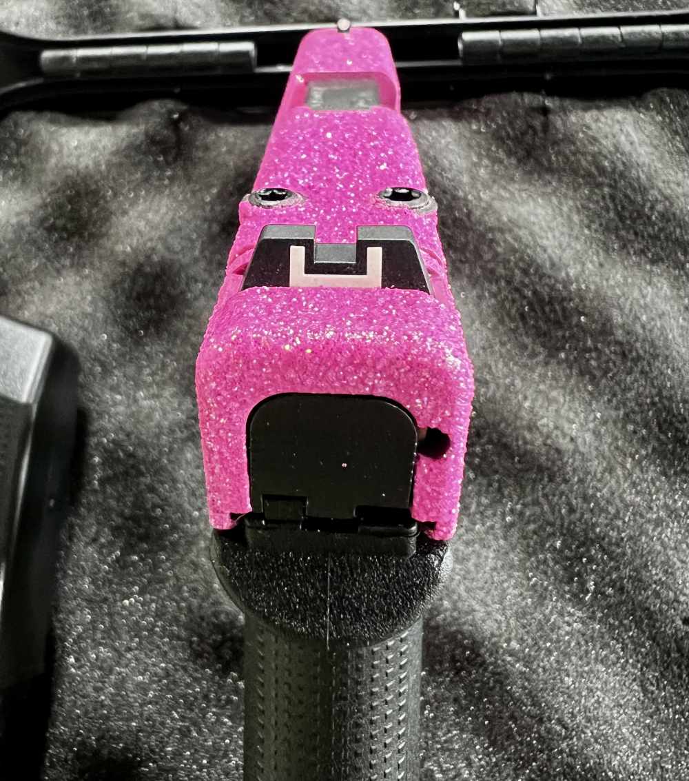 Brand New Glitter Gunz Glock 43X 9mm Handgun With 15Rd OEM Glock Magazines-img-7