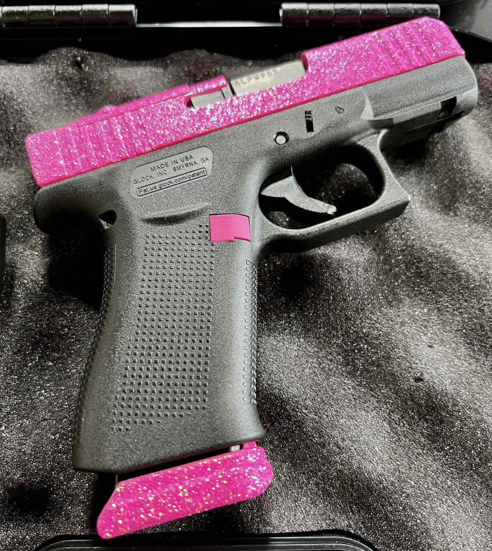 Brand New Glitter Gunz Glock 43X 9mm Handgun With 15Rd OEM Glock Magazines-img-4