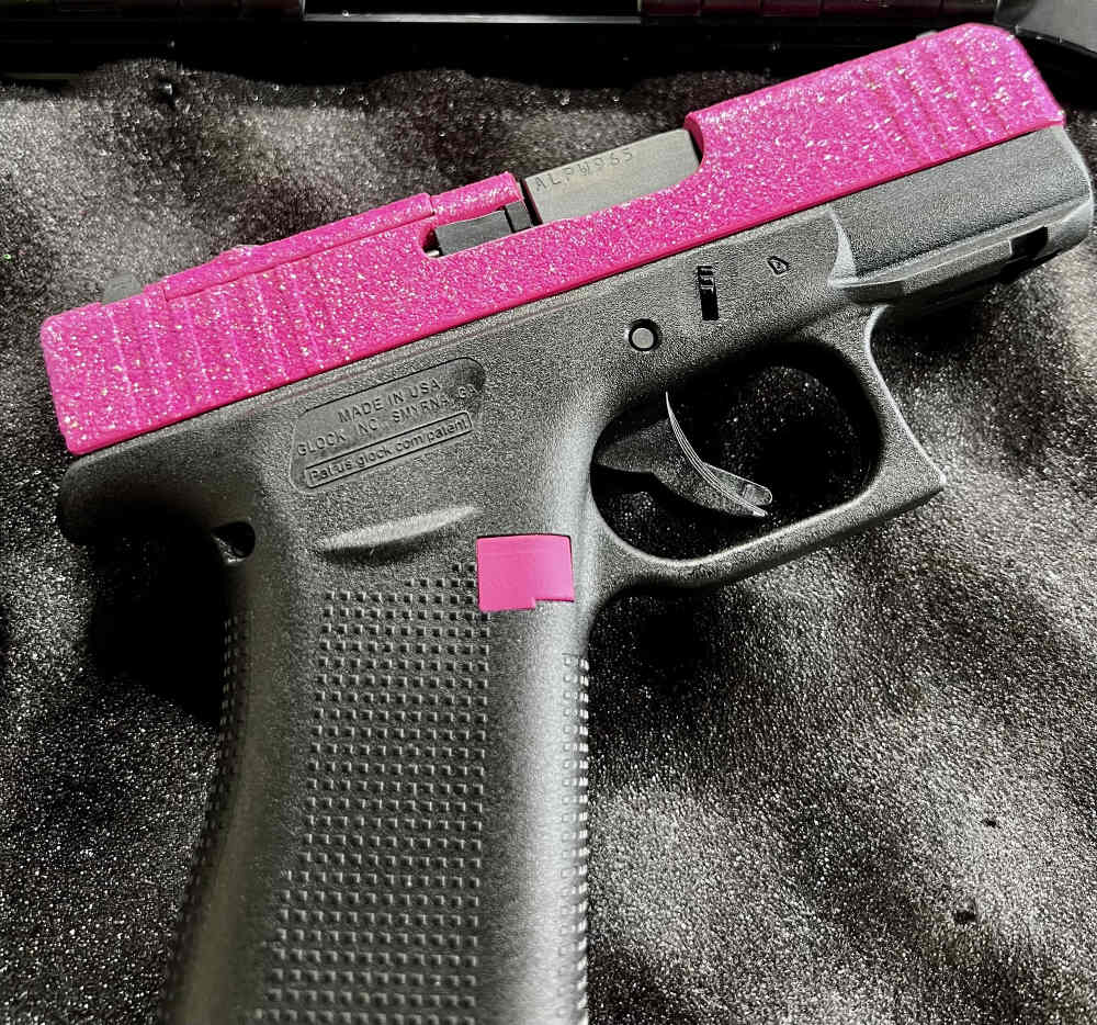 Brand New Glitter Gunz Glock 43X 9mm Handgun With 15Rd OEM Glock Magazines-img-5