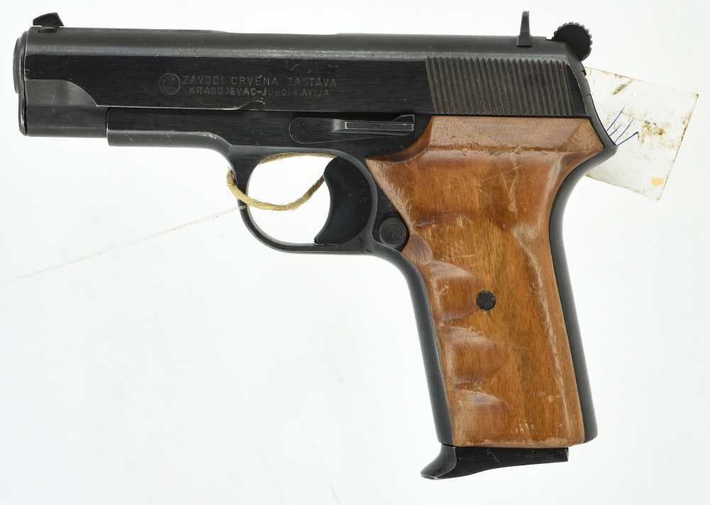 Zastava Yugoslavian M88 9mm Luger Blued Steel Service Pistol as-issued!-img-1