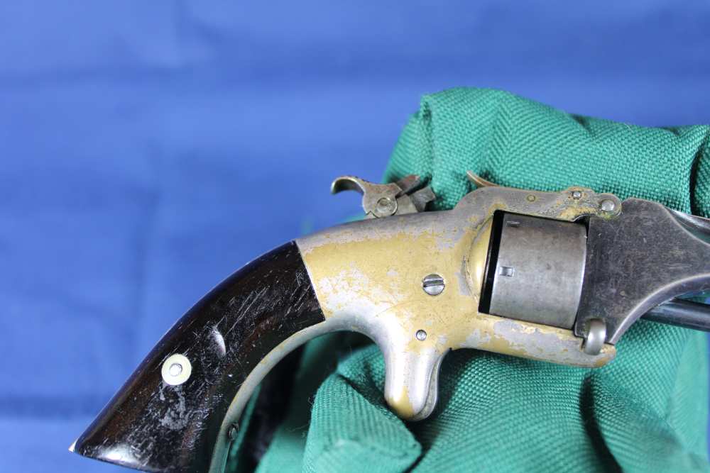Smith & Wesson S&W, M#1,1st issue type 6, .22RFBP, made 1859, antique-img-6