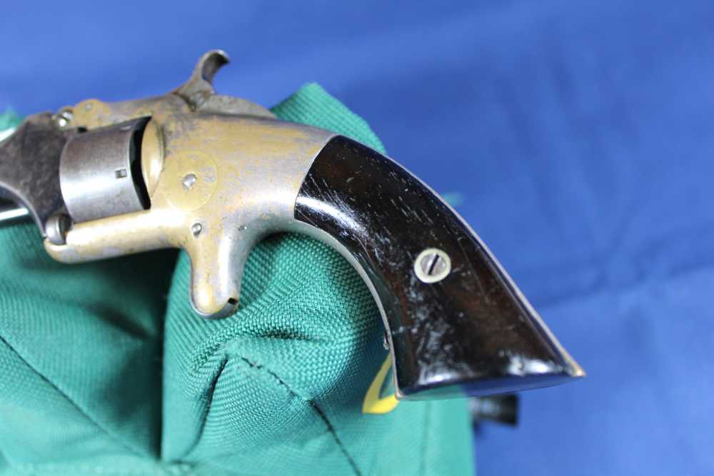 Smith & Wesson S&W, M#1,1st issue type 6, .22RFBP, made 1859, antique-img-1