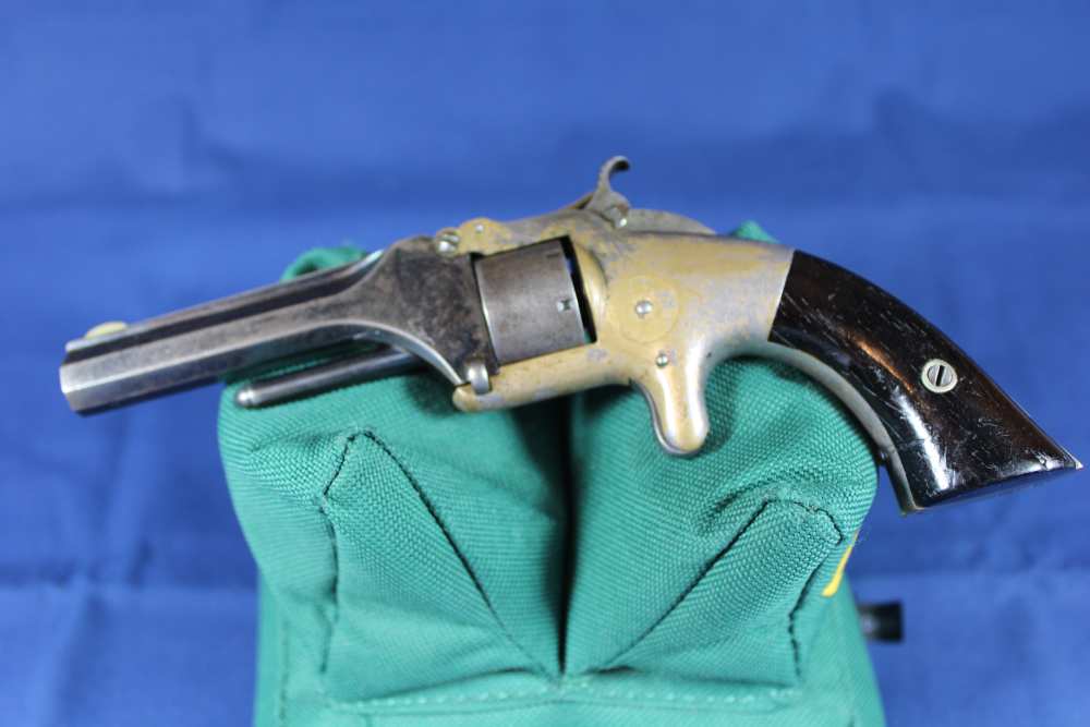 Smith & Wesson S&W, M#1,1st issue type 6, .22RFBP, made 1859, antique-img-0