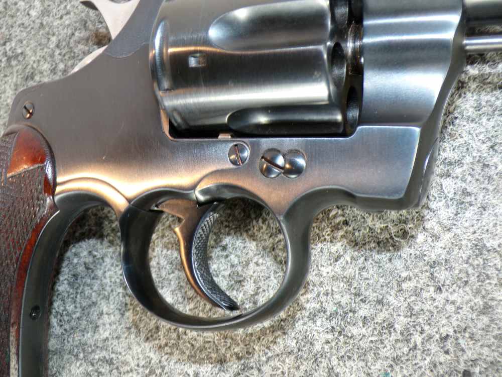 Vintage First Issue Colt Officers Model DA 38 6" Army Navy 1907 Rare-img-10