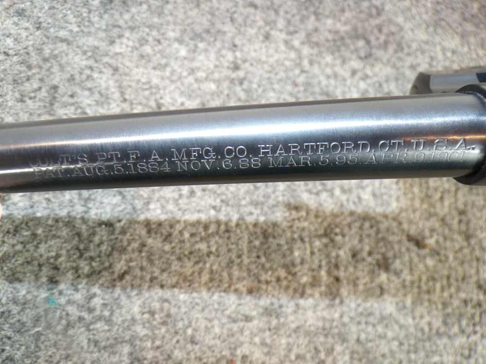 Vintage First Issue Colt Officers Model DA 38 6" Army Navy 1907 Rare-img-3