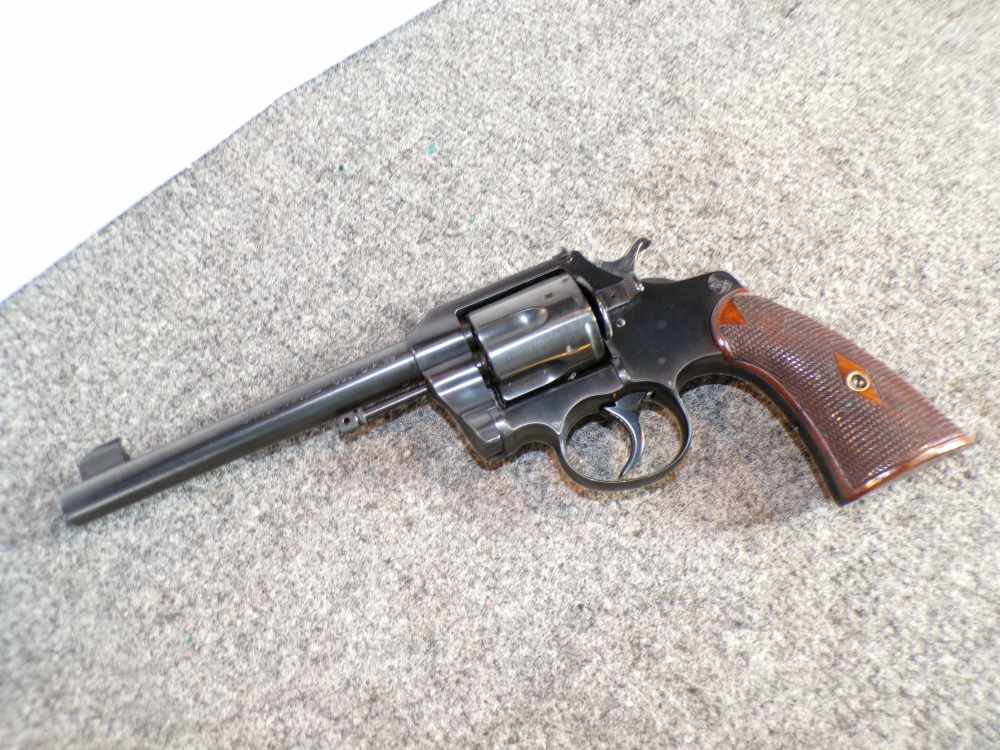 Vintage First Issue Colt Officers Model DA 38 6" Army Navy 1907 Rare-img-14